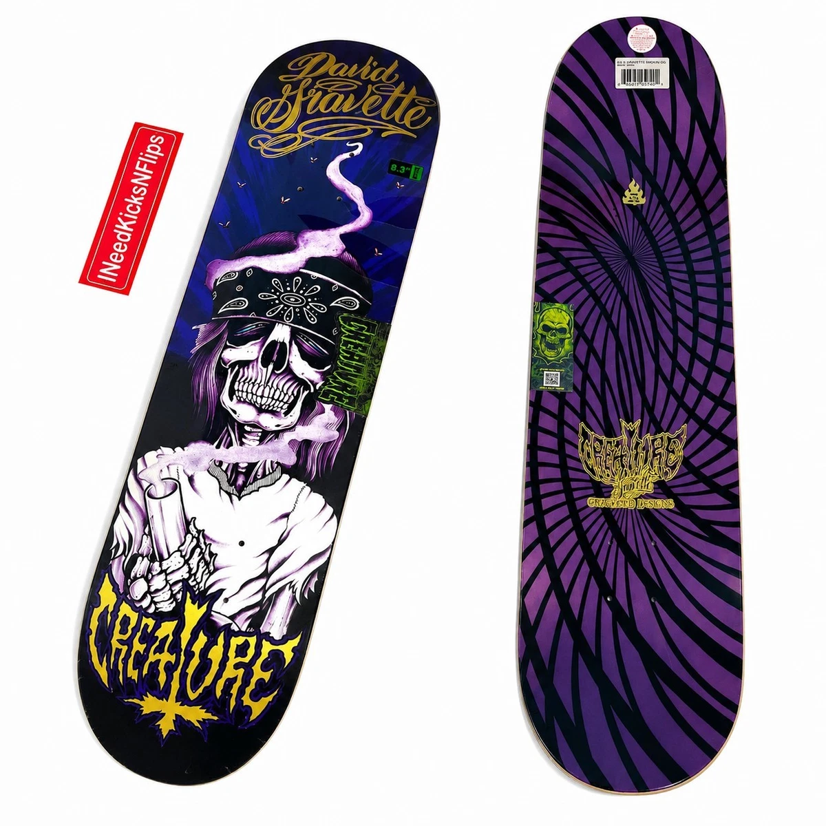 Skull Skates In Skateboard Decks for sale | eBay