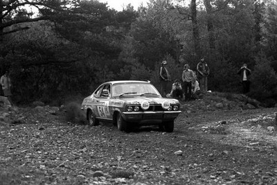 Christopher Coburn Mike Broad Vauxhall Firenza Scottish Rally June- Old Photo 2