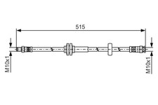 Flexible de frein Fiat DUCATO