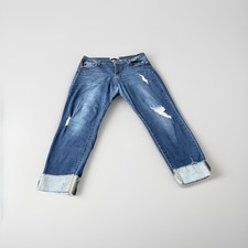 Kancan Jeans 15/31 Distressed Dark Blue Jeans RN#144635