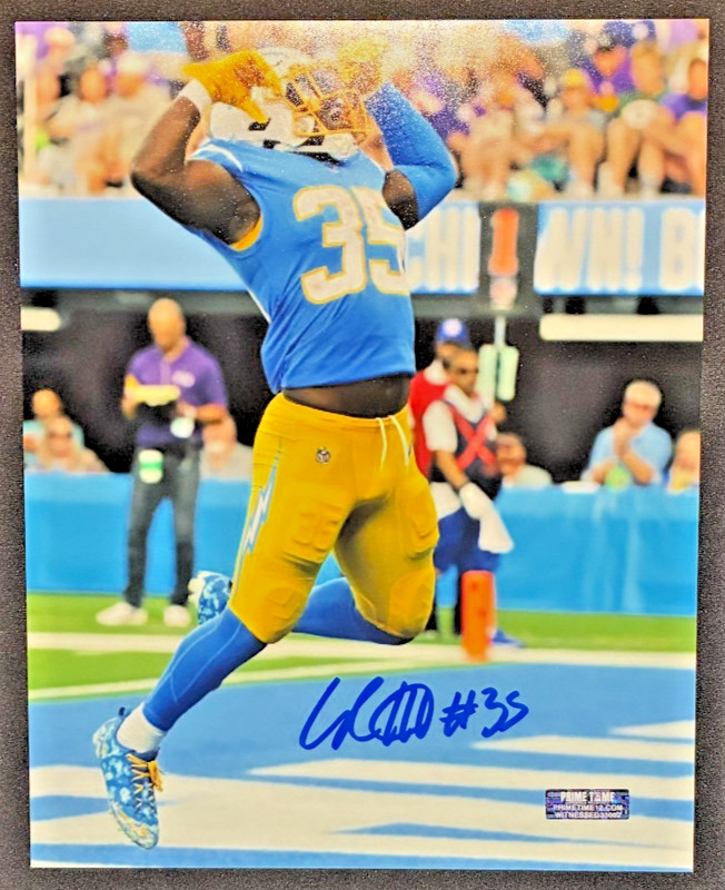 LARRY ROUNDTREE SIGNED 8X10 PHOTO - (Prime Time Witnessed) San Diego Chargers