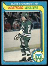 1979-80 O-Pee-Chee Blaine Stoughton Hartford Whalers #356