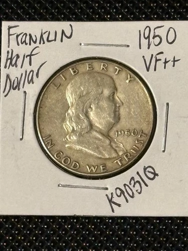1950 Franklin Half Dollar  VF++