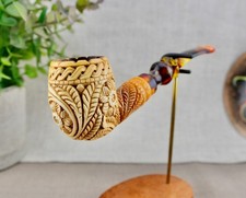 A. Govem - Highly detailed Turkish meerschaum pipe - No Reserve!!