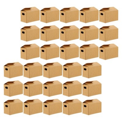 30 Pcs Mini-Geschenkbox Mini-DIY-Versandkartons Mini-Versandkartons Zum Basteln
