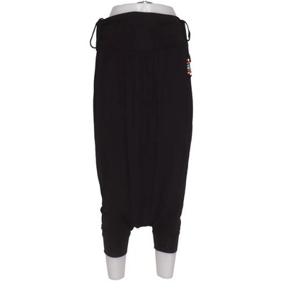 Haremshose, Größe: ONE SIZE, Schwarz, Elasthan/Viskose, Einfarbig, Damen #j2C