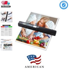 Portable Scanner, Photo Scanner for A4 Documents, Handheld Scanner for Busine...