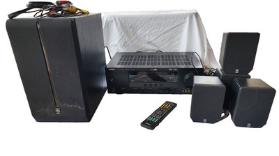 Yamaha HTR-6030 5.1 AV Receiver  Bundle Tested Working with Remote.