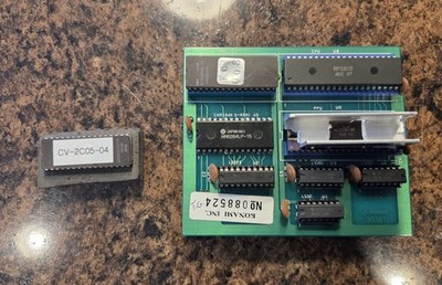 NINTENDO Vs SYSTEM TOP GUN / CASTLEVANIA DAUGHTER CARD ARCADE  KONAMI PCB