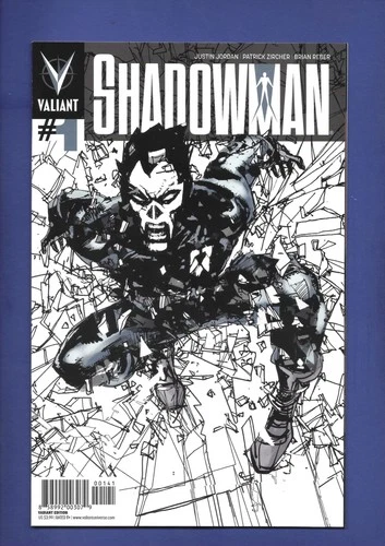 SHADOWMAN #1 Valiant 2012 Vol 4 NM Bill SIENKIEWICZ 1:50 Incentive Variant Cover