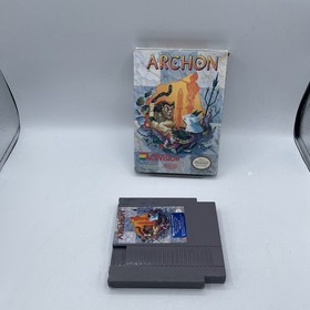 Archon (NES Nintendo) W/box Game Dosent Read /broken See Description