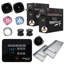 SteamSpa BKT1500-A Black Series Wifi and Bluetooth 15kW - Bronze
