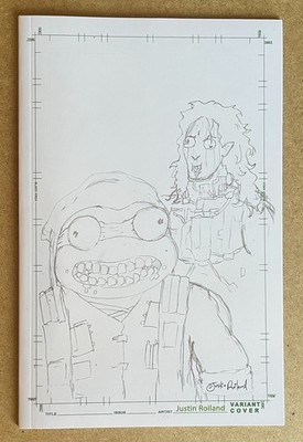 TMNT THE LAST RONIN #2 - EASTMAN FAN CLUB Variant C JUSTIN ROILAND (IDW, 2021)