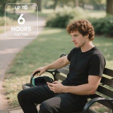 THROLX Bluetooth Speaker, Compact & Portable Speaker for Hiking, Green 6