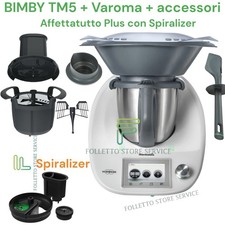 VORWERK BIMBY TM5 ORIGINALE ACCESSORI AFFETTATUTTO PLUS CON SPIRALIZER