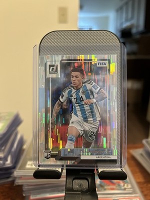 Enzo Fernandez 2022-23 Panini Donruss FIFA Silver Foil Rookie RC #66
