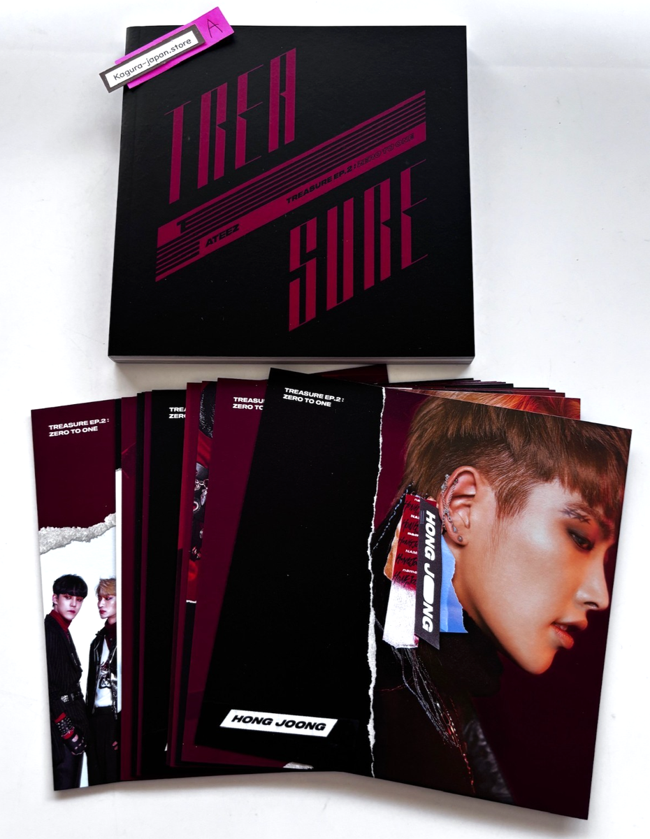 ATEEZ ZERO TO ONE [個人トレカなし] ATEEZ TREASURE EP.2 Zero To One CD + Postcards + Booklet [A] | eBay