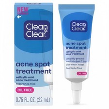 Clean Clear Advantage Acne Spot Treatment with 2 Salicylic Acid, 0.75 fl oz