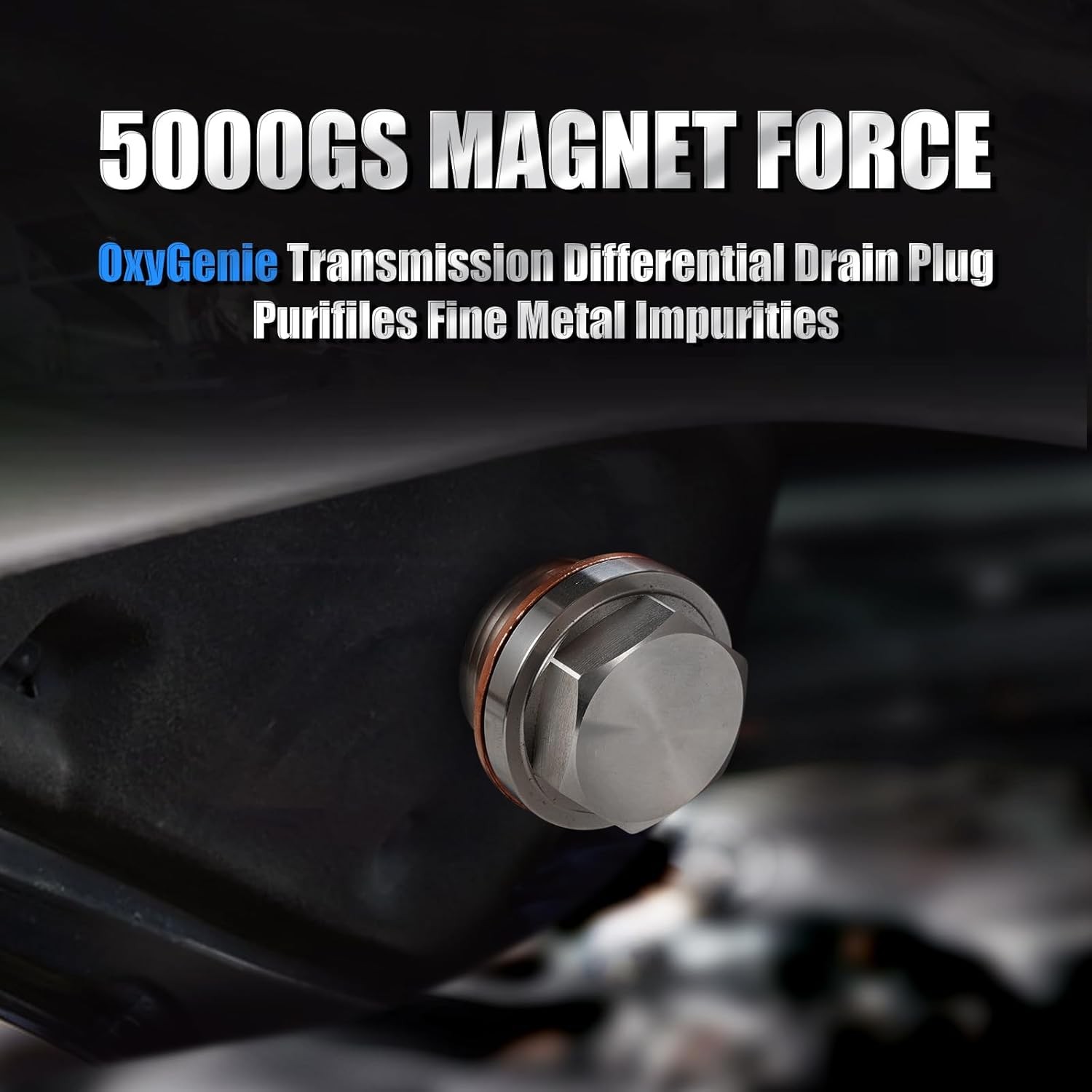 5PCS Stainless Steel Engine/Transmission/Differential Oil Drain Fill Plug w/10