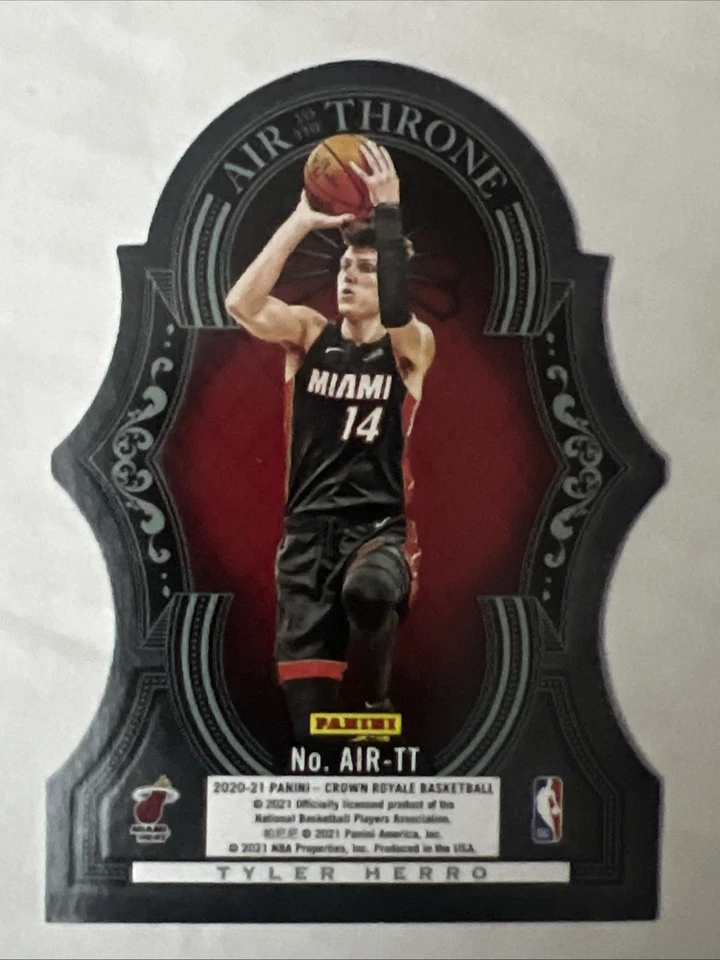 Tyrese Maxey 2020-21 Panini Crown Royale Air To The Throne Rookie Die-Cut  - Image 2 of 2