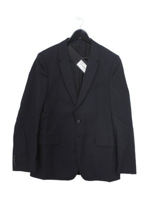 Paul Smith Herren Blazer Brustumfang: 42 in Schwarz Wolle Neu Mit Etikett