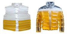 Transparent Beer-Filled Jacket Coat Vest for Pools HOT