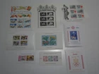 MONACO LOT OF 9 NEW STAMP BLOCKS**. GOOD VALUE