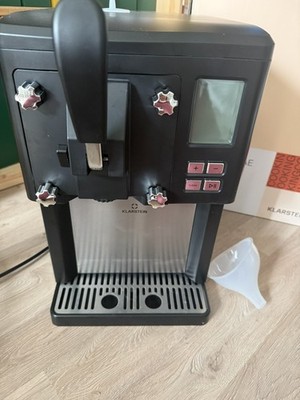 Sweet Sundae 1,5L 250W Eismaschine für Softeis mit Kompressor Schwarz