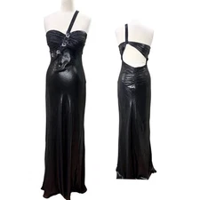 Blondie Nites Stacy Sklar Size 5 Prom Dress Y2K Maxi Whimsigoth Fairy Grunge