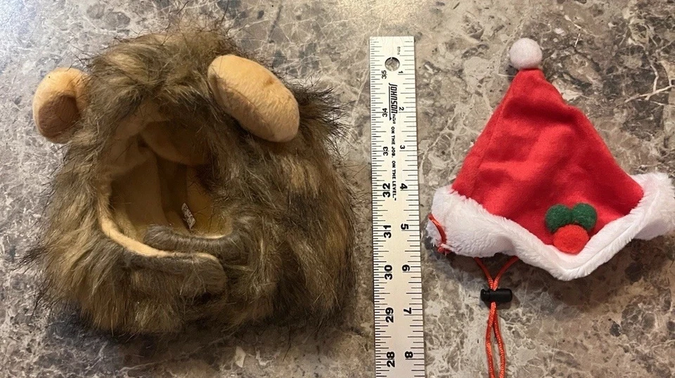 4 Домашних животных Cat щенок XS Sml собаки костюмы одежды шляпа - дьявол ананас лев Рождество - Изображение 2 из 4