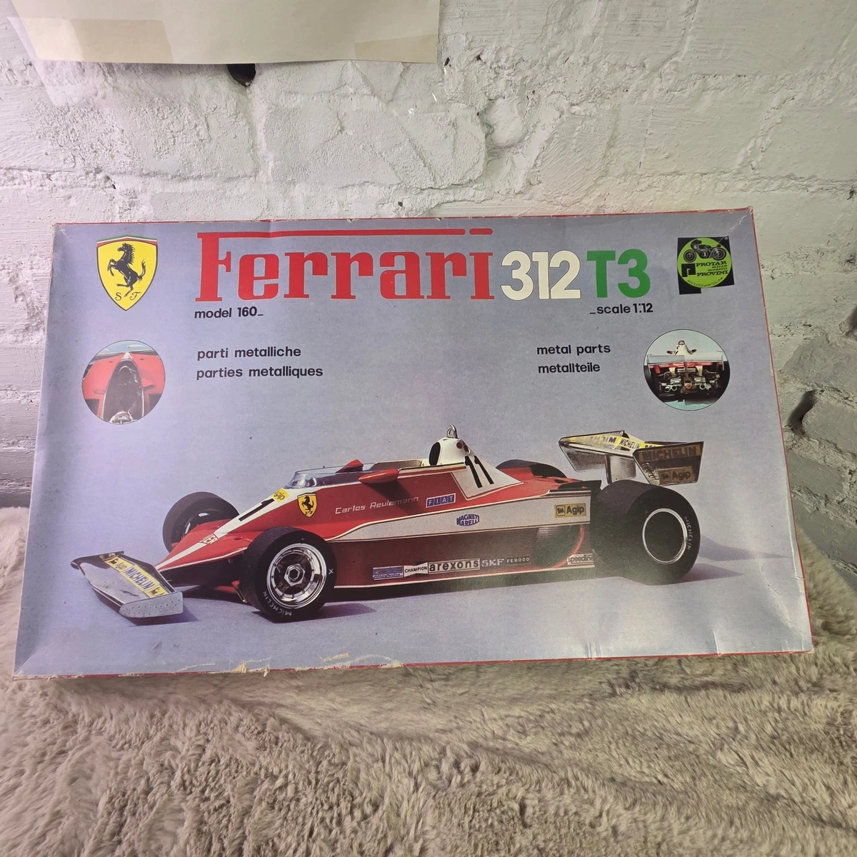 Ferrari 312t In 1/12 Scale Sports Car Toy Models & Kits for sale