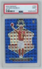 2024 Panini Mosaic BLUE Prizm Jayden Daniels Rookie 25/99 PSA 9 Commanders #302