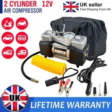 Heavy Duty 12V Electric Car Tyre Inflator 150PSI Portable Air Compressor Pump UK