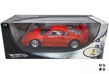 1/18 Ferrari F40 Red Diecast Hot Wheels