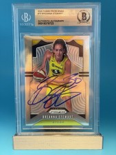 2020 PANINI PRIZM WNBA FIRST PRIZM - BREANNA STEWART - SIGNED BECKETT CERT AUTO