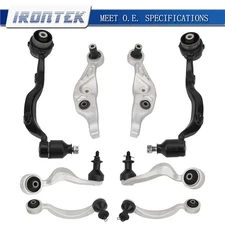 Irontek 8Pcs Front Upper Lower Control Arm Kit For 2007-2017 Lexus LS460 RWD