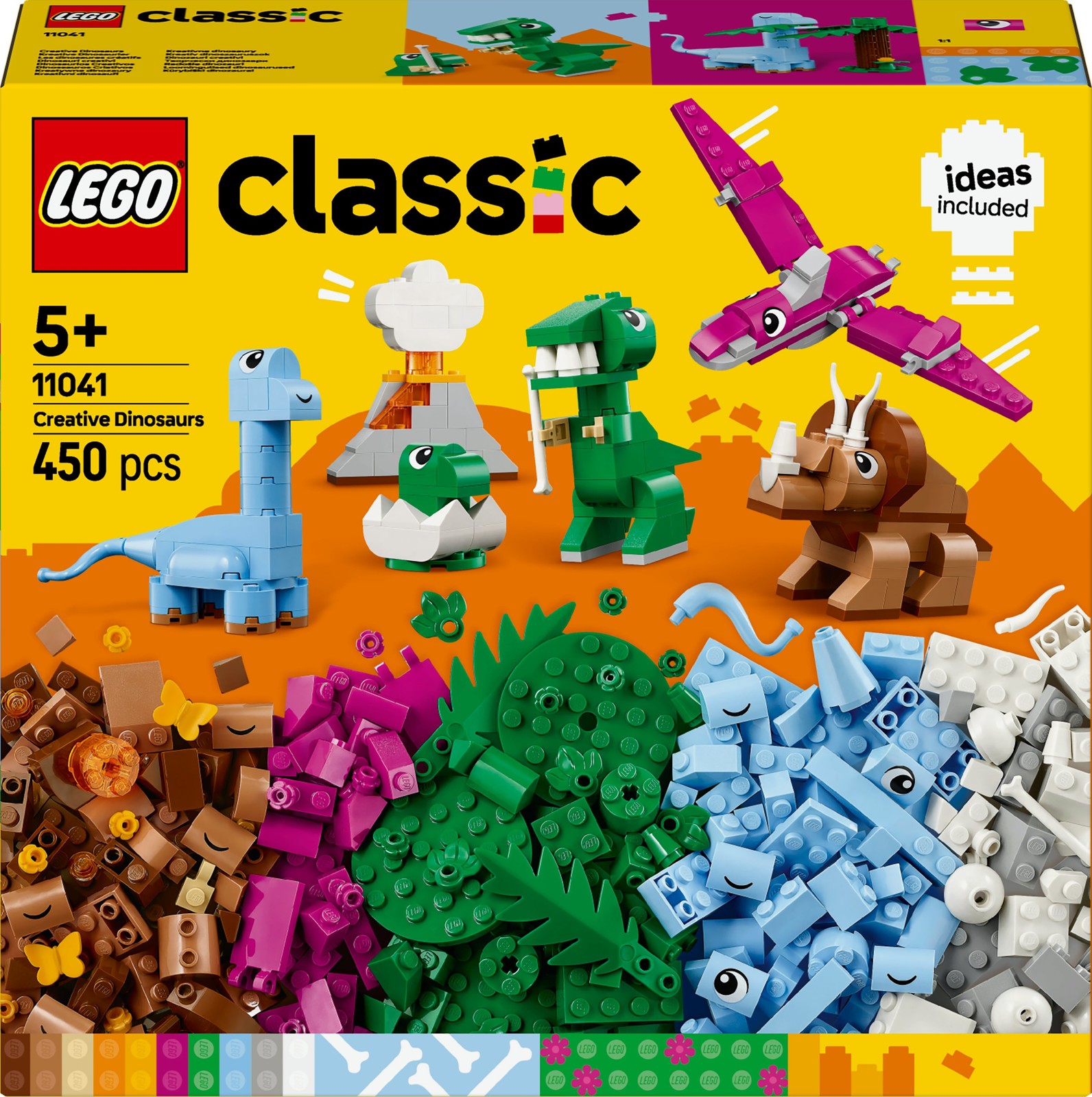 LEGO Classic 11041 Creative Dinosaurs: Pezzi Rari e Build Alternative