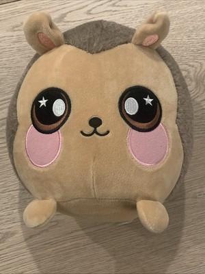 Squishmallows Chipmunk Plush 7in 2017 Kellytoy Kawaii Stuffed Animal