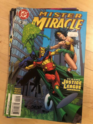 DC COMIC BOOK MISTER MR MIRACLE 2 ISSUE #2 MAY 1996 JUSTICE LEAGUE AMERICA