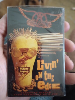 Aerosmith Livin' On The Edge Sealed Cassette