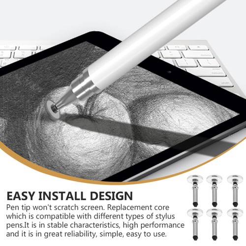 6 Pcs Disc Stylus Touchpen Für Touchscreen Digitaler Zeichenstift - Zdjęcie 4 z 12