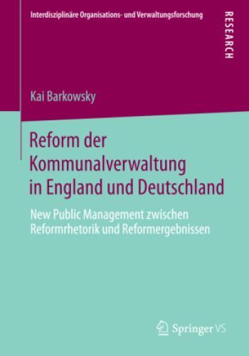 Thumbnail - Reform Der Kommunalverwaltung In England Und Deutschland Public