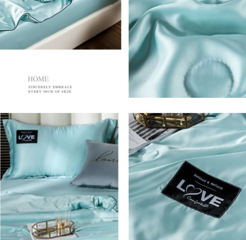 Comforter Set Queen Full King Bedding Set Blanket Summer Duvet Cover Lightweight - Picture 24 of 44