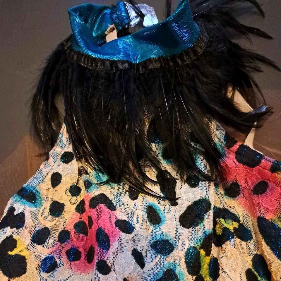 Disfraz A Wish Come True Tutú Baile Pluma Pieza de Pelo ECT Lepord L FERANDO Foto 4 de 4