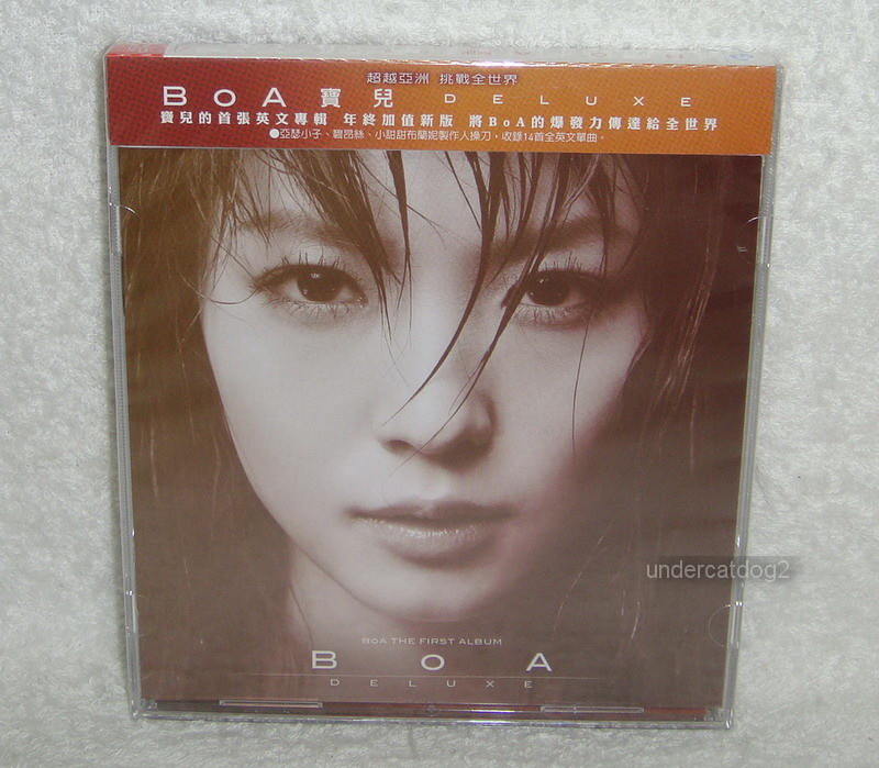 BOA THE FIRST ALBUM DELUXE 新品CD BoA The Firtst English Album Deluxe Taiwan CD | eBay