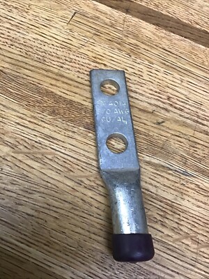 3M 40141  3/0 Aluminum Compression Lug 2 Hole