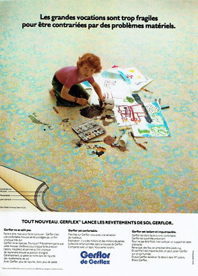 Advertising 0822 1974 Gerflor by Gerflex flooring vocation