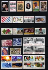 1982 U.S. COMMEMORATIVE YEAR SET *80 STAMPS* WITH STATE BIRDS & FLOWERS MINT-NH