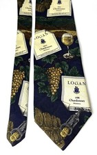 ROBERT TALBOTT Tie NORDSTROM Blue, Green, Brown Silk Made In USA