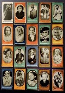1930's Greiling German Movie Stars Cards (20)